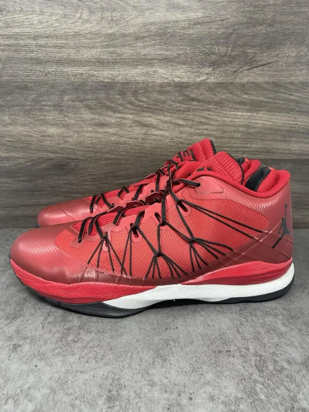 Air Jordan CP3 VII Sneakers Mens Size 13 Basketball Red Black 644805-601